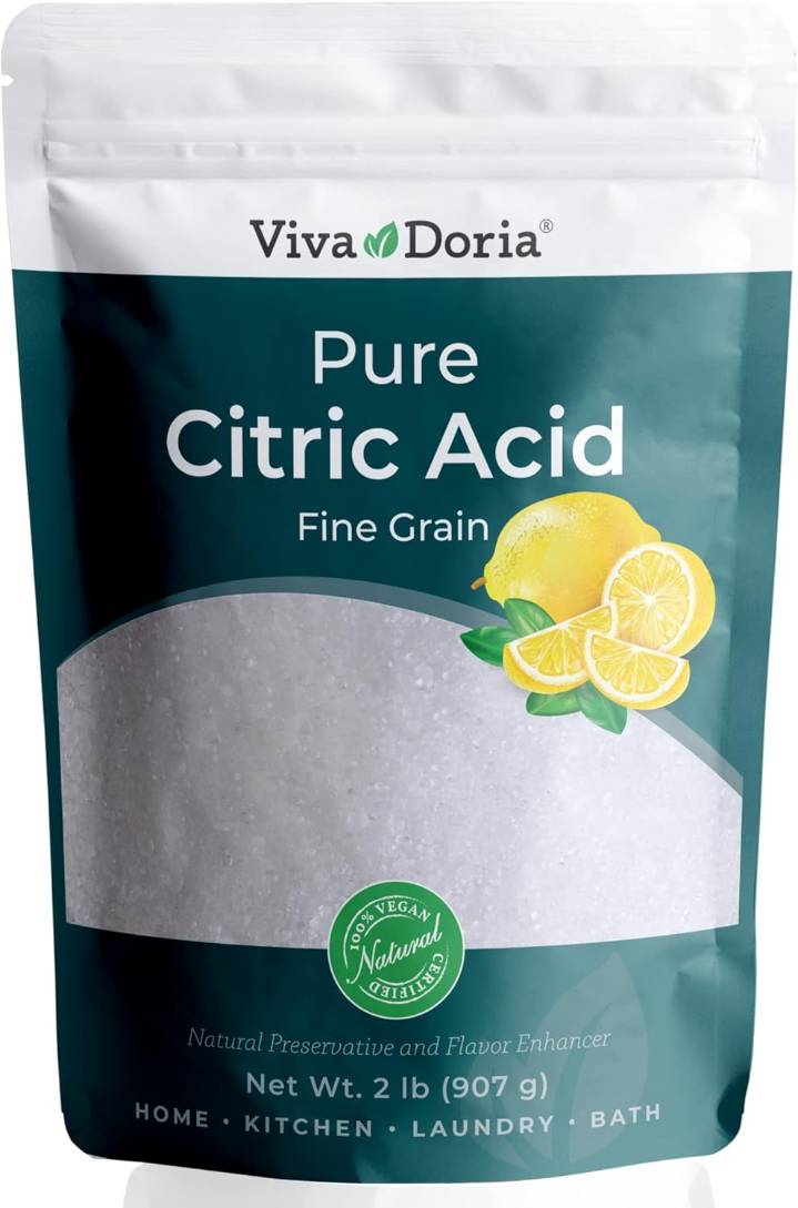 Citric acid for cleaning my stainless steel coffee filter