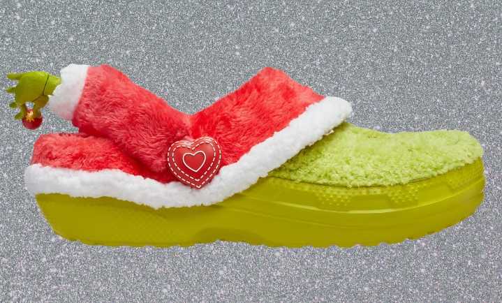 Crocs debuts Grinch Classic Fleece Lined Clogs for the holidays