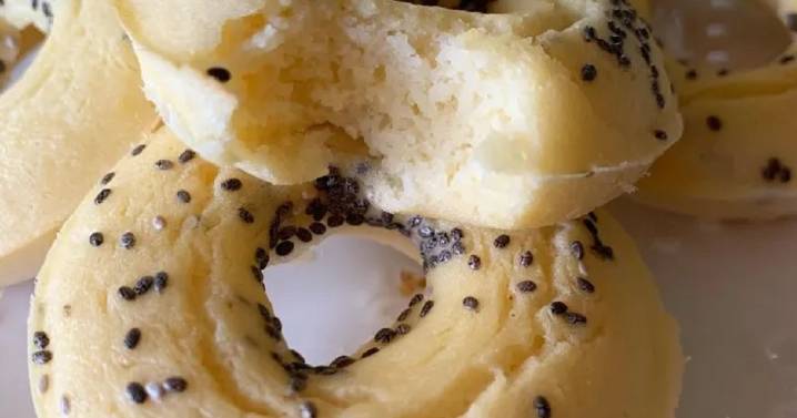 Rosquitas de limón y chía «saludables» para que acompañes con mate