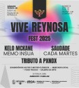 El arte, la música y el talento local se viven en Vive Reynosa Fest 2025