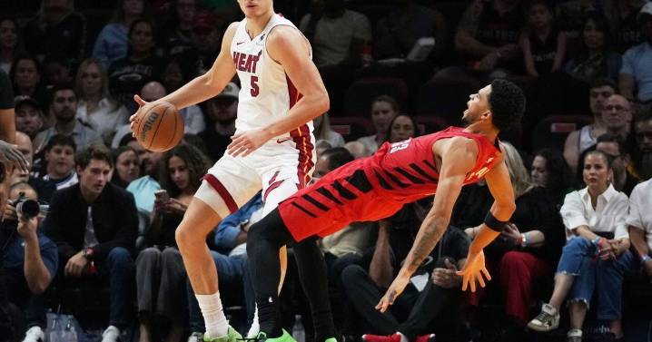 Nikola Jovic's career-high 29 points boosted Miami Heat past Portland Trail Blazers 136