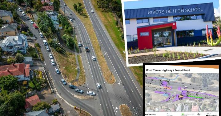 New traffic lights, car parks scrapped in West Tamar Highway fix