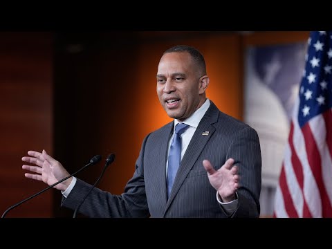 Happening Now: Jeffries Speaks After Democrats Clinch Wins In Key State Elections