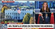Fox News interrupts broadcast to reveal details of Trump's call 