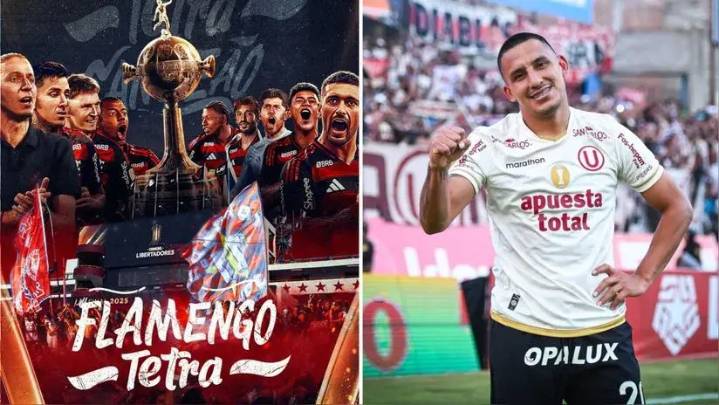 "Gracias, causitas": Flamengo agradeció a Universitario tras ganar la Copa Libertadores en el estadio Monumental