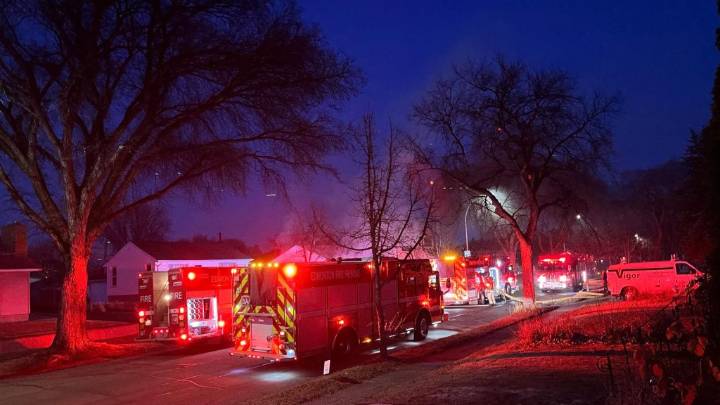 1 person in hospital after fire in Beverly Heights neighbourhood