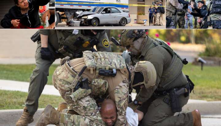 Tear gas, car crashes, chokeholds: Risky tactics have driven Trump’s Chicago deportation ‘blitz’