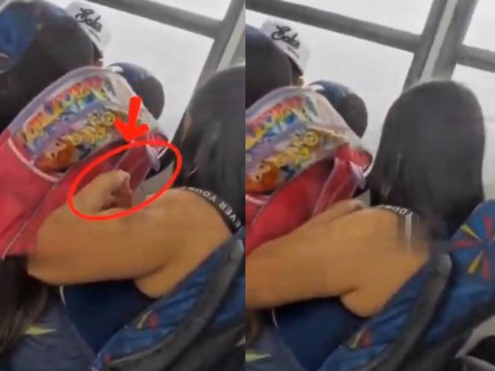 VIDEO: Usuarios critican a madre por quitar piojos de su hijo frente a pasajeros