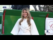 LIVE: First lady Melania Trump receives 2025 White House Christmas Tree