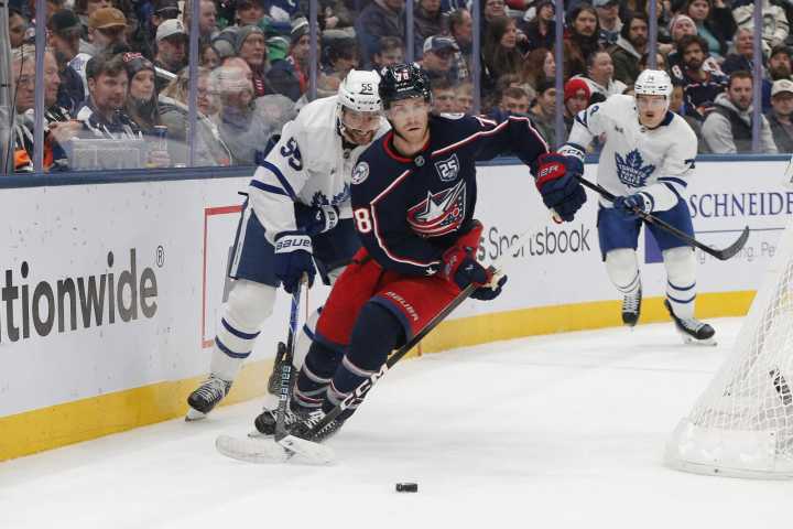 William Nylander's franchise-record OT winner lifts Leafs over Jackets - The Rink Live | Coverage of youth, junior, high school and college hockey