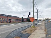 Pedestrian lights being removed from North Bay's Main Street
