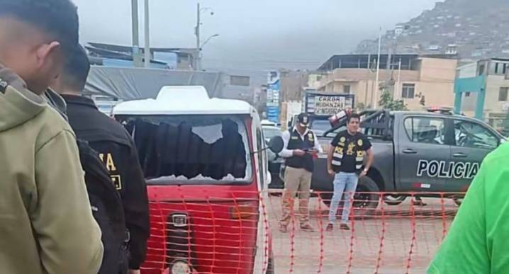 VMT: sicarios asesinan a mototaxista y atacan a serenos que intentaron detenerlos 