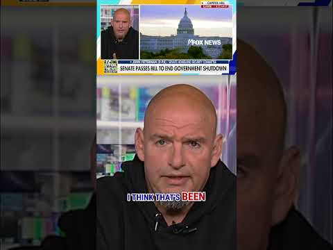 Fetterman: This is a 'RED LINE' I could not cross #shorts #foxnews #politics #us