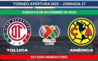 América y Toluca miden fuerzas
