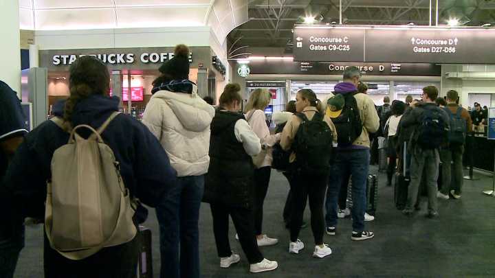Mitchell International Airport sees minimal flight disruptions as connecting delays continue