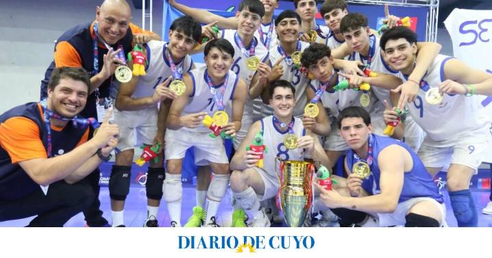 La selección de vóley masculino venció a Metropolitana y ganaron el oro en los Binacionales