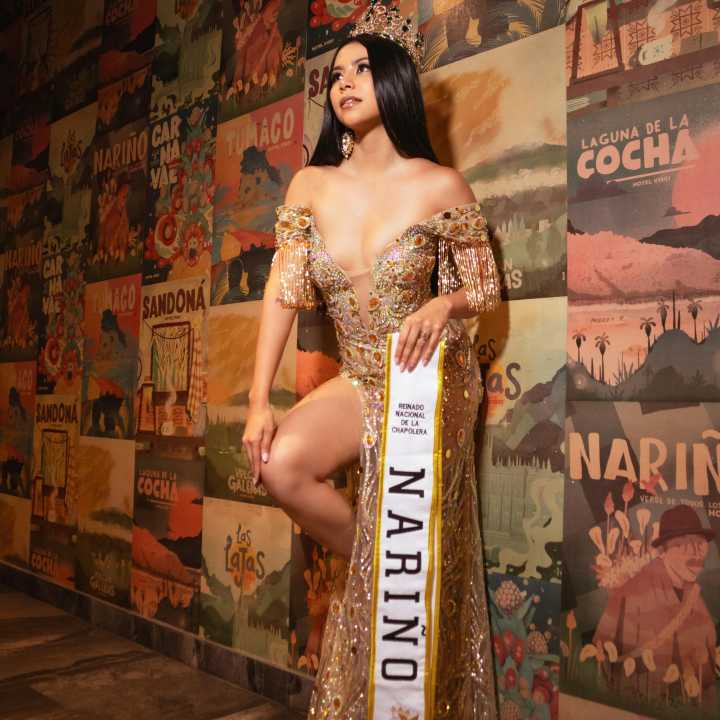 Nariño celebra: Isabella Araujo Guerrero es nueva Virreina Nacional de la Chapolera