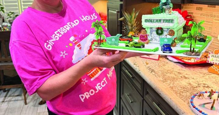 Love, remembrance power gingerbread models in Mesa