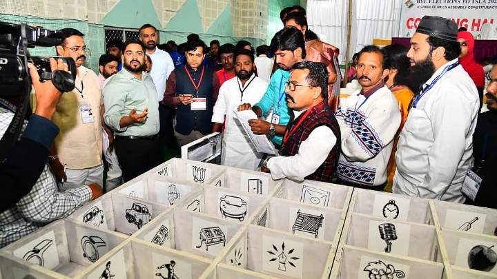 Assembly bypolls: Congress widens lead in Jubilee Hills; BJP dominates Nuapada in early bypoll trends