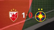 Europa League: Con un solo gol, Estrella Roja derrotó a FC Steaua Bucarest en el estadio Marakana