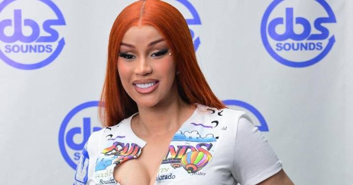 Cardi B Flaunts Her Smooth Skin in Slinky Minidress for Medicube