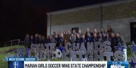 Marian girls soccer wins state championship