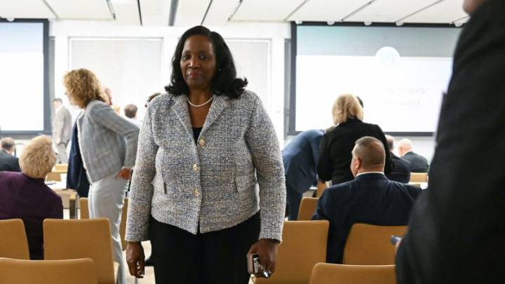 Embattled Fed Governor Lisa Cook makes first public remarks since Trump said he fired her