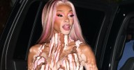 Winnie Harlow Wows Fans in Ice Cream Costume