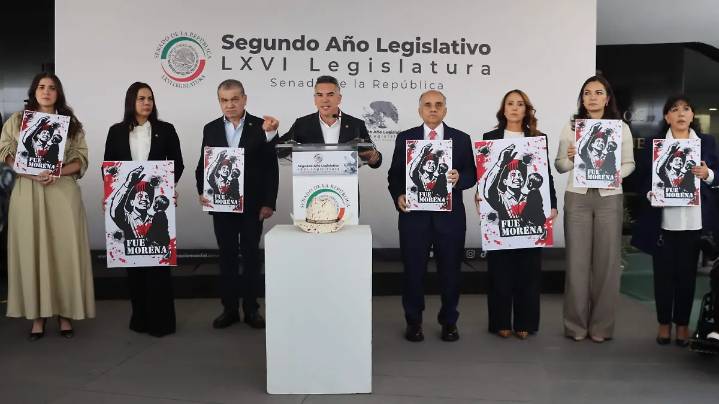 Tras minuto de silencio por asesinato de Carlos Manzo, estallan acusaciones en el Senado