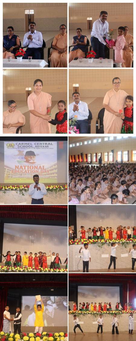 Mangaluru: Carmel School, CBSE, Kotekar celebrated National Education Day