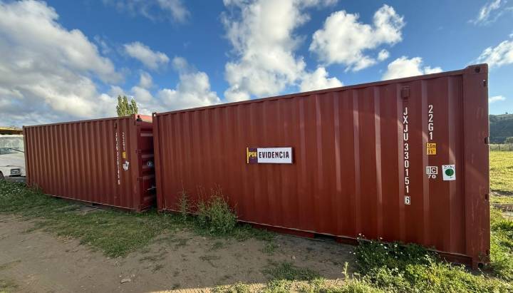 Recuperan otros dos contenedores robados desde depósito portuario en San Antonio: sujeto detenido lo mantenía en Cobquecura