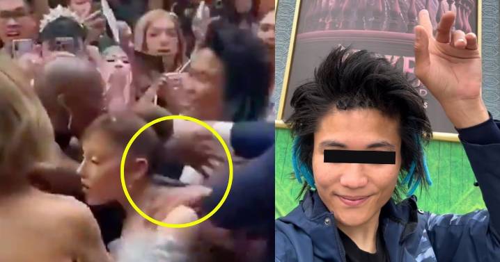 Identifican al sujeto que agredió a Ariana Grande durante premiere de “Wicked” ¡No es la primera vez que lo hace!