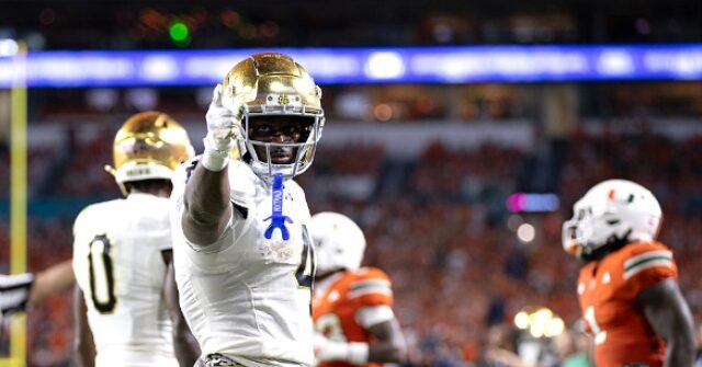 GWINN: Notre Dame Is Ranked Ahead of Miami Despite Head-to-Head Loss, and That's How It Should Be