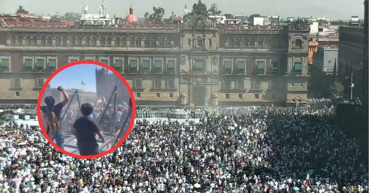 Marcha de la 'Generación Z' en México: Enfrentamientos con la policía en exteriores de Palacio Nacional