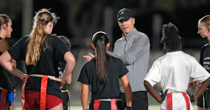 Girls flag football is finally catching on. Florida high schools were 20 years early