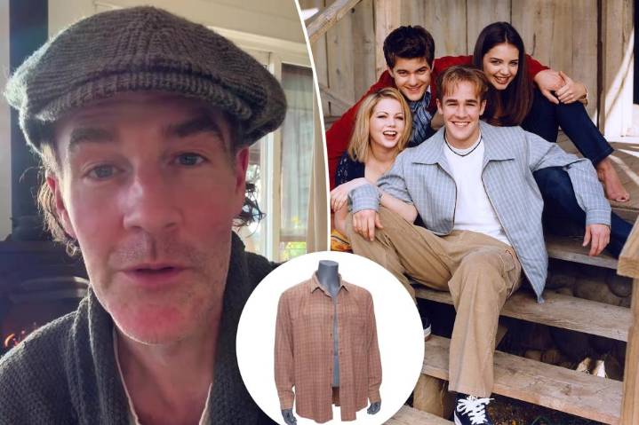 James Van Der Beek auctions off 'Dawson's Creek' memorabilia to fund cancer treatments