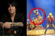 Video: Baterista de Maná sufre caída en pleno concierto en EU