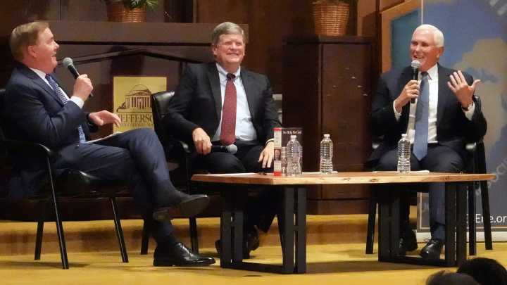 Mike Pence in Erie recounts Donald Trump and the events of Jan. 6