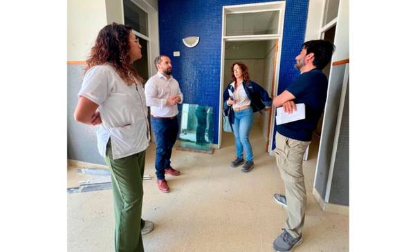 Provincia avanza con la obra de mejoramiento integral del CAPS Ruca Calil