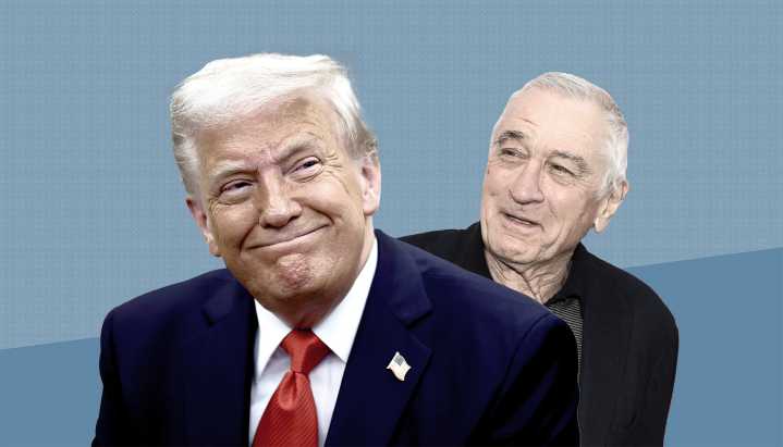 Robert De Niro has a serious case of Trump envy