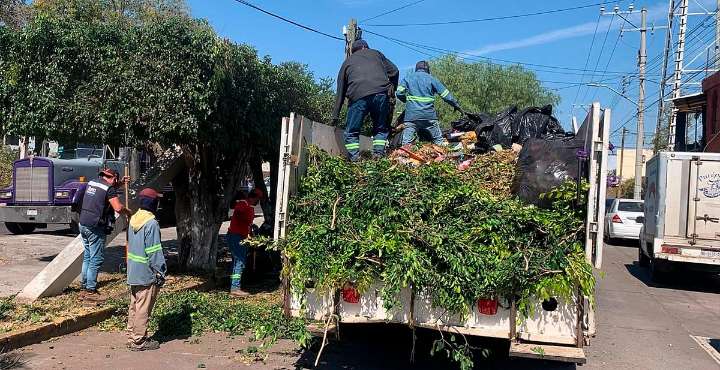 Mejoran la imagen urbana de Zamora con el programa de Faenas impulsado por Carlos Soto