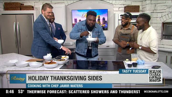 Local chef cooks up Thanksgiving sides with a twist
