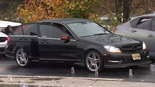 Police investigate car collision, shooting in Orange, New Jersey