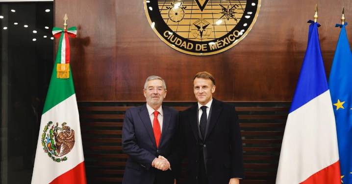 Emmanuel Macron, Presidente de Francia, llegó a México