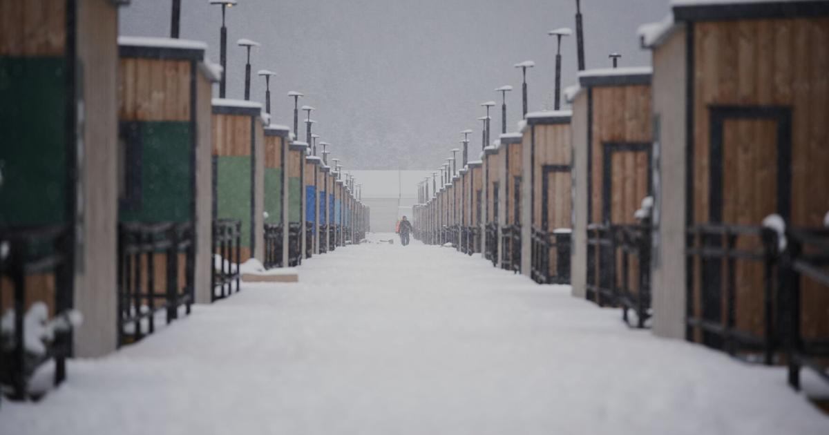 Behind the scenes of Cortina’s trailer-park Olympic Village: 400 mobile homes in an Alpine valley