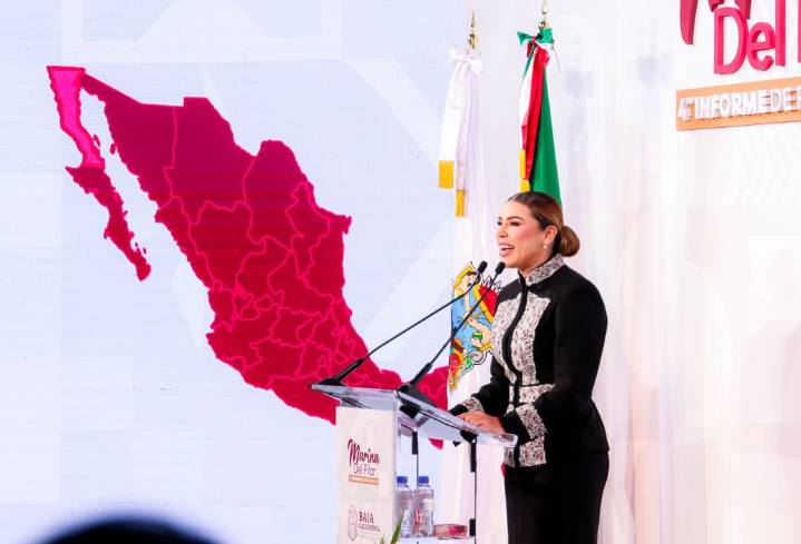 Anuncia Marina del Pilar beca «Corazón de Cimarrón» en cuarto informe de gobierno