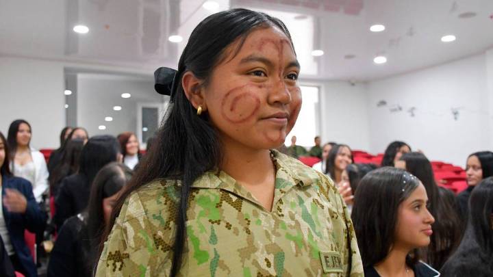 Yetzibel, la primera guerrera indígena en la Aviación Militar