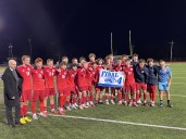 Natick boys soccer continues overtime dramatics, beats BC High to advance to final four (video)