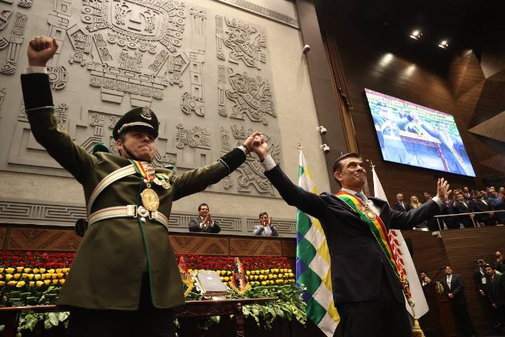 “El país que recibimos está devastado”, asegura nuevo presidente de Bolivia