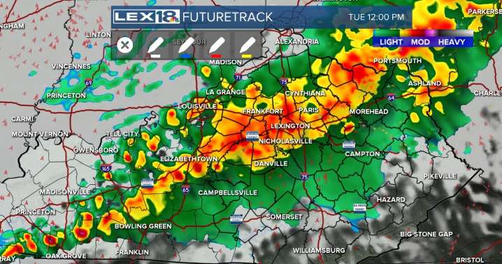 Rain Returns Tuesday